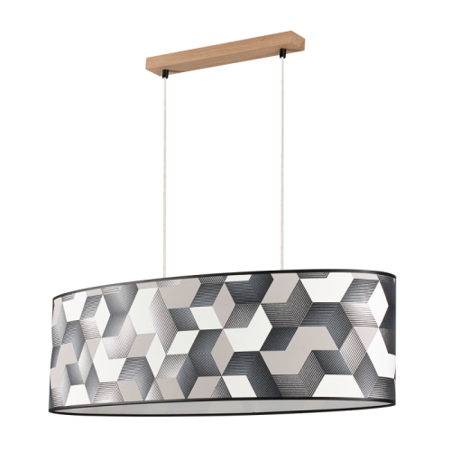 Britop Espacio 17480274 lampa wisząca 2x40W/E27 IP20