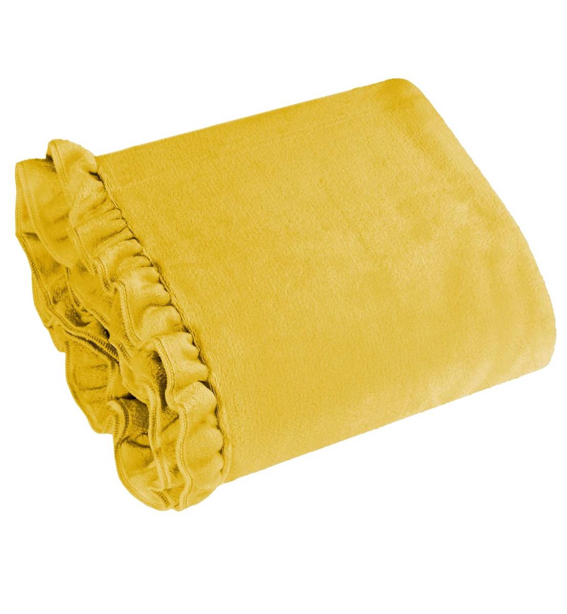 Koc Euro Mikrofibra z Falbanką Dolly Mus 150x200 5900811928195