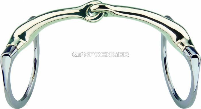 SPRENGER Wędzidło oliwkowe łamane DYNAMIC RS 16mm