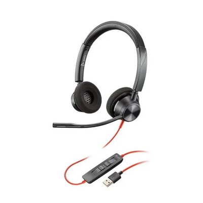 Plantronics Blackwire 3320 USB-A Czarny