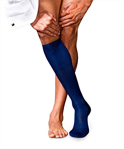 FALKE skarpety męskie nr 10 Pure Fil D'Ecosse niebieski niebieski (Royal Blue) 45-46