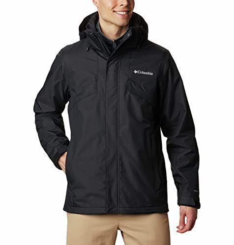 Columbia Bugaboo II męska polarowa 3 W 1 Interchange Jacket, czarny, xxl 1800662