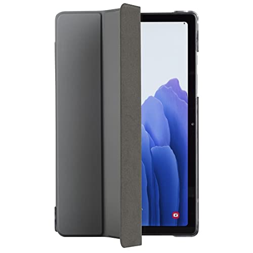 Hama Etui do Samsung Galaxy Tab S7 FE/S7+/S8+ 31,5 cm 12,4 cala (rozkładane etui do tabletu Samsung, etui ochronne z funkcją stojaka, przezroczysta tylna strona, magnetyczna osłona), szare