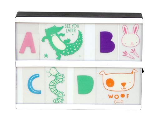 A Little Lovely Company A Little Lovely Company - A Little Lovely Company  -  Litery do Lightboxa Zestaw Abc Pastel