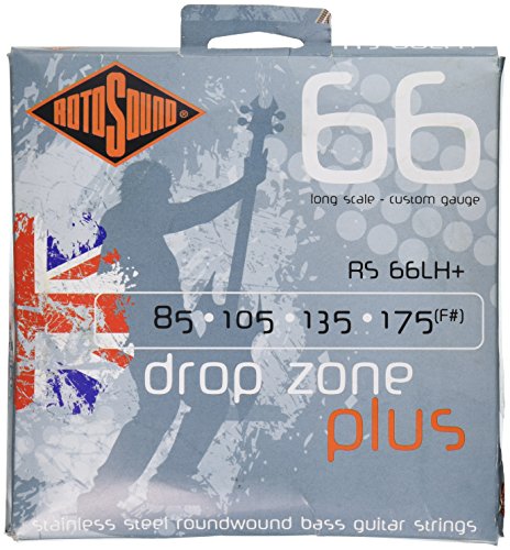 Rotosound Roto RS66LH 4 struny bas [65-130] stalowe