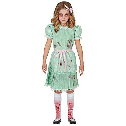 Widmann Widmann - Kostium dziecięcy lalka, 4-częściowy, sukienka, pasek i para podkolanówek, dla dziewcząt, psycho, horror, stracha, kostium, przebranie, impreza tematyczna, karnawał, Halloween 10318