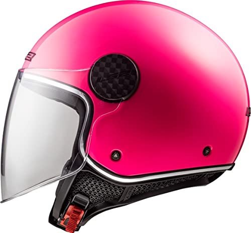 LS2 Kask motocyklowy OF558 SPHERE LUX różowy, fuksja, L