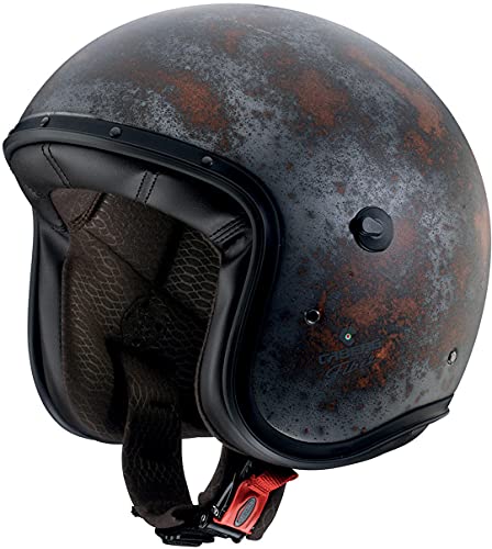 CABERG Męski kask motocyklowy Freeride Rusty, czarny, XS