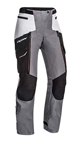 IXON Spodnie motocyklowe Pantalon Sicilia L Pt czarny/szary/czerwony, czarny/szary/czerwony, XXL