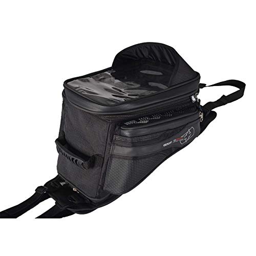 OXFORD OL241 torba na zbiornik (Q20R Quick Release Adventure Motocykl), czarna, (20 l) US