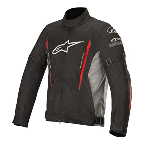 Kurtka motocyklowa Alpinestars Gunner V2 Wp Jacket Black Gray Red, czarny/szary/czerwony, M