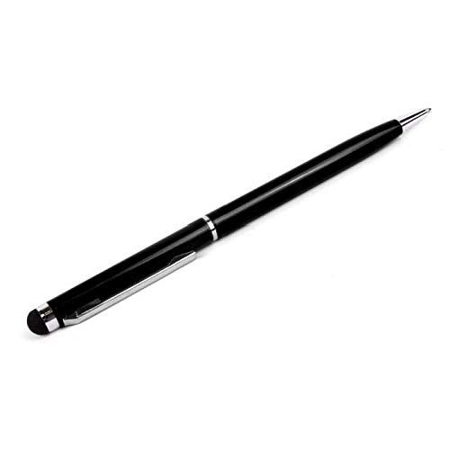 Rysik metalowy X2 do Nokia 1 Plus smartfon, 2 w 1, długopis, elegancki, uniwersalny, czarny
