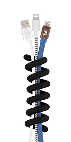 T 'nB cliptwistbk Pack 2 Range Kabel Twist czarny