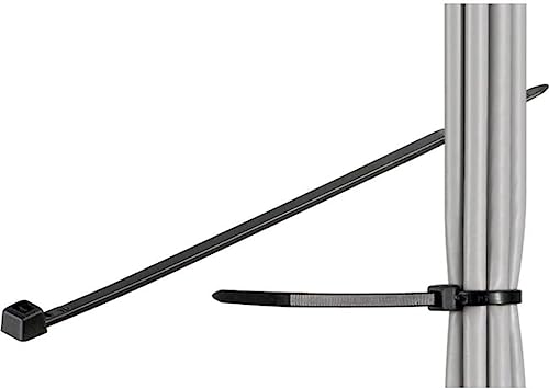 MicroConnect Cable tie 100pcs Black CABLETIE4