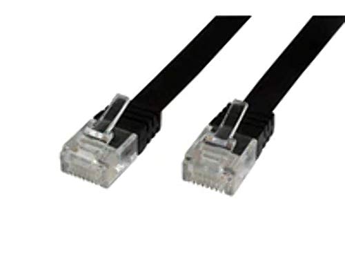 Zdjęcia - Kabel krosowy Microconnect U/UTP CAT6 1M Black Flat 