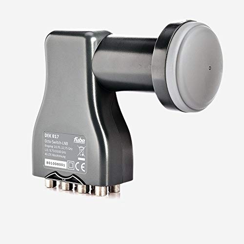 Fuba Octo-LNB Szary DEK 817