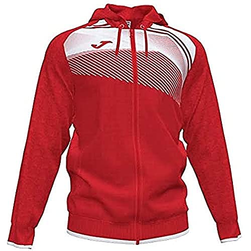 Joma Supernova II Hoodie Jacket Red-White