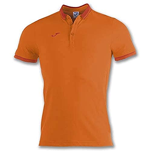 Joma Męska koszulka polo Bali II pomarańczowa pomarańczowy 3XS 100748.800.3XS