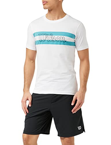 Wilson T-shirt męski CHI SCRIPT CTN biały biały S WRA790902SM