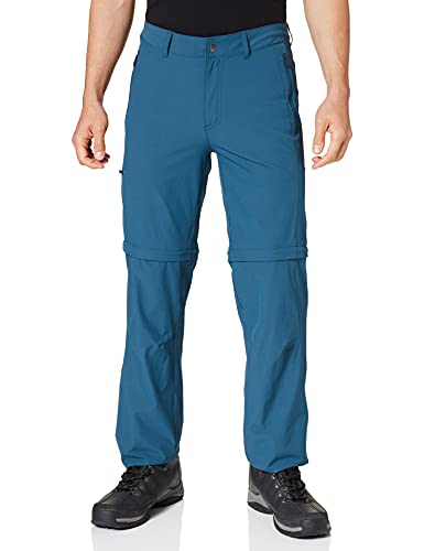 VAUDE Spodnie męskie Farley Stretch Zo Pants niebieski Baltic Sea 46