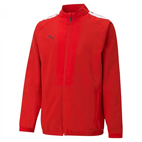 Puma Bluza dziecięca Teamliga Sideline Jkt Jr Red White 140 657260