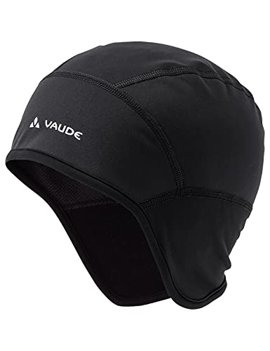 VAUDE VAUDE Czapka unisex Bike Windproof Cap III czarny black uni M 03223