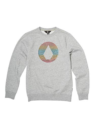 Volcom Bluza chłopięca Stone Crew szary Erikafiolet XL