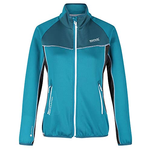 Regatta Damska kurtka Yare Ii Chaqueta Softshell, Tejido Elástico Extol Cálido Reforzado Y Cremallera Integral Jacket fioletowy Fioletowy/śliwka (purple potion/prune) 18