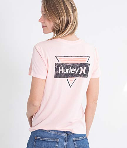 Hurley Damska koszula w stylu Shoker Perf Cf Crew różowy jasny koral XS 3HCZ8580