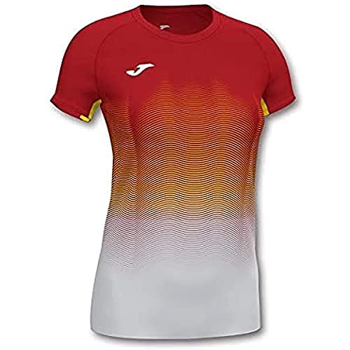 Joma Joma Dziewczęca koszulka do biegania Elite Vii czerwony czerwony/biały XS 901020.602