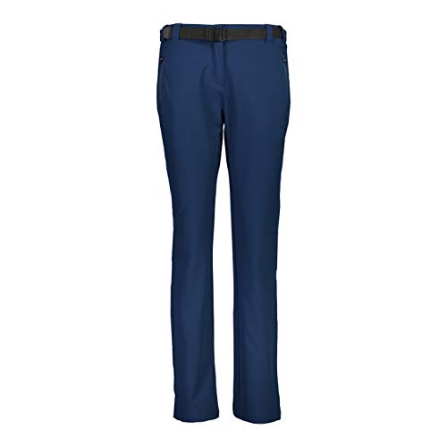 CMP Damskie spodnie do wędrówek z 4-kierunkowym stretchem wysokiej jakości niebieski niebieski D48 3T59036
