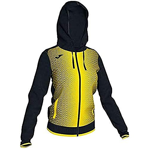 Joma Bluza damska Supernova czarny czarny/żółty XL