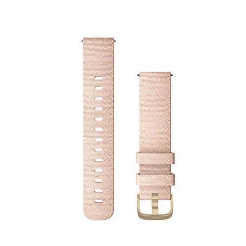Garmin QuickFit nylon 20 mm (różowo-złoty)
