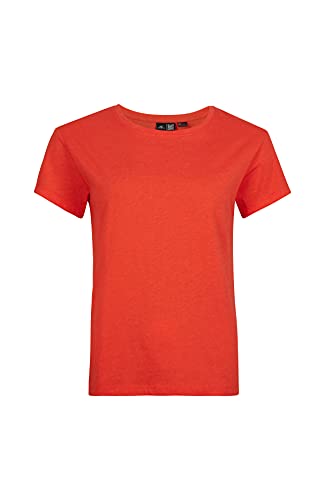 O'Neill O'Neill Koszulka damska Essential z okrągłym dekoltem, z okrągłym dekoltem czerwony pomidor koktajlowy S-XL 1P7324