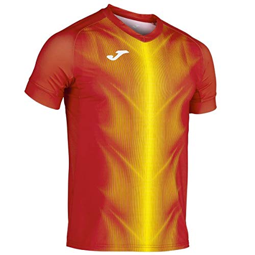 Joma Joma T-Shirt chłopięcy Olimpia czerwony czerwony/żółty XS 101370.609.XS