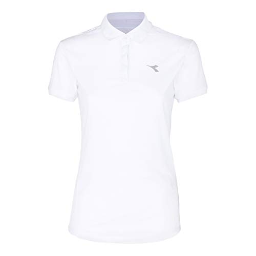 Diadora Diadora L. Polo Court koszulka damska biały biały M 102172448