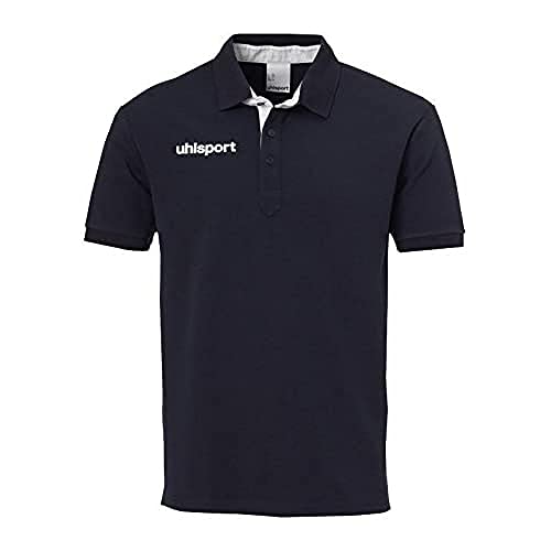 Uhlsport Męska koszulka polo Essential Prime wielokolorowa czarno-biały M 100214901