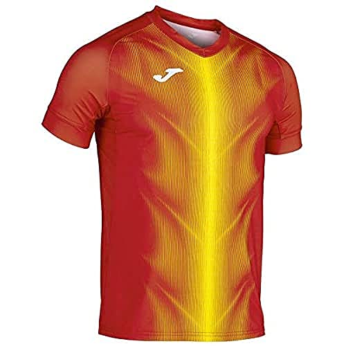 Joma Joma T-Shirt chłopięcy Olimpia czerwony czerwony/żółty XXS 101370.609.2XS
