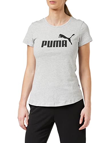 Puma Damska koszulka z logo Ess Szary Jasnoszary wrzos XXL 586774