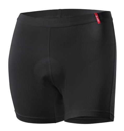 LÖFFLER Damskie bokserki rowerowe Transtex Light, czarne, 44 03965_990_44