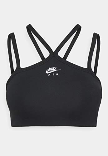 Nike Damski biustonosz Indy Air Bra Sports czarny czarny/czarny/czarny/biały. l
