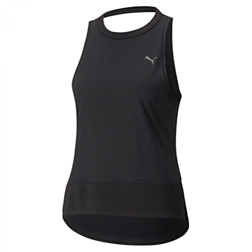 Puma Damska koszulka studyjna, bez rękawów, z otwartymi plecami Black XL 520984