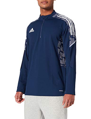 Adidas Condivo 21 Primeblue męska kurtka treningowa, ekierka geometryczna granatowa biała, L EU GH7158