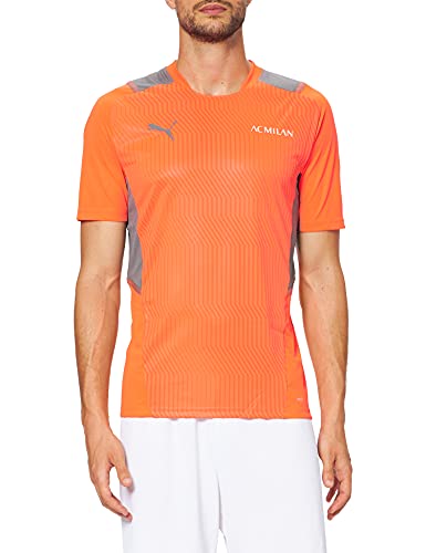 PUMA PUMA Męski, treningowy, ACM Jersey T-shirt Red Blast-castlerock M 765116