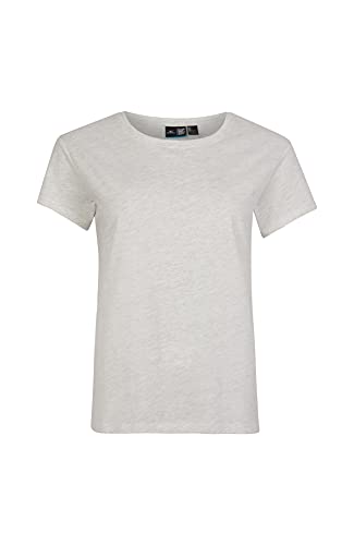 O'Neill O'Neill Koszulka damska Essential z okrągłym dekoltem, z okrągłym dekoltem beżowy biała melea. XS-XL 1P7324