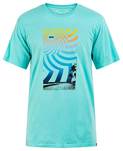 Hurley Męska koszula M Evd WSH Tripical Ss wielokolorowa Tropical Twist S CZ6045