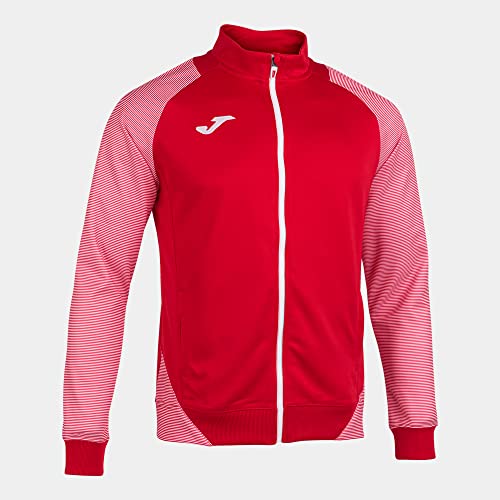Joma Essential II Jacket Red-White