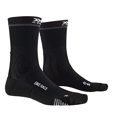 X-Socks Skarpety rowerowe unisex czarny Opal Black/Eat Dust 45-47 XS-BS05S19U