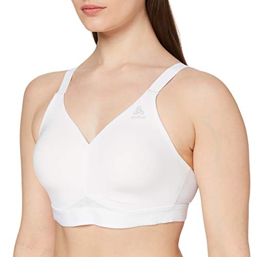 Odlo Damski biustonosz sportowy Bra Classic High Sportsbra biały biały 90 13121B