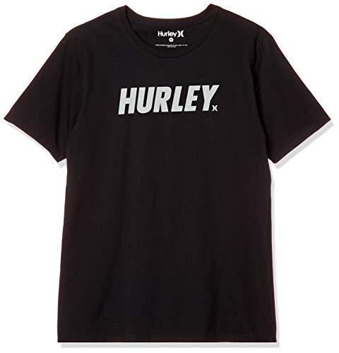 Hurley Męski T-shirt M Fastlane S/S czarny czarny M CU8290
